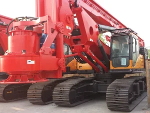 SL500S 500m Diesel Powered Rotary Drilling Rig with Core Components for Rock Drilling
