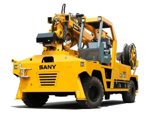 SPJ3017 Concrete Wet Shotcrete Machine 30m³/h Output Tunnel Shotcrete Robot for Slope Stabilization