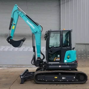 SUNWARD SWE50UF Crawler Excavator Heavy Duty Excavator With 1600mm Track Gauge for All Terrain Mining Road Building Projects