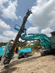 SWDR138 Surface Blasthole Drilling Machine Diesel Powered Crawler Mining Equipment for Stone Quarry