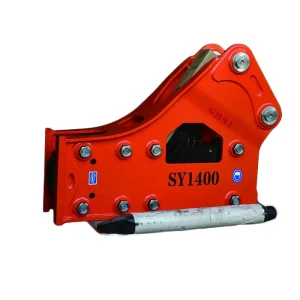 SY1400 Medium Hydraulic Hammer for Mining High Frequency Breaking of Stone and Concrete
