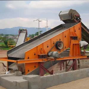 Sand Classifier Rock Vibrating Screen Industrial Vibrating Screener for Permeable Brick Fabric Sand Screening Machine