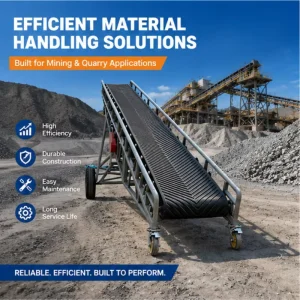 Sand Gravel Conveyor Industrial Rubber Belt Conveyor Transportadora for Mine Conveyor System Belt