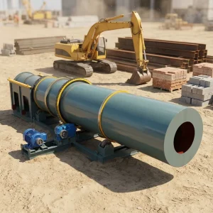 Sand Gravel and Stone Washing Equipment Trommel Scrubber for Desliming Screening and Washing Alluvial Gold and Tin Ore