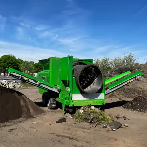 Sand Rotary Drum Trommel Screen Compost Screening Plant Roller Screen Stone Screening Sieving Machine