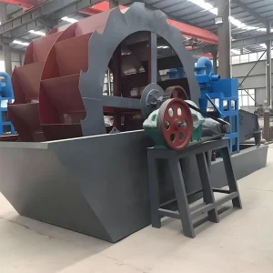 Sand Washing Machine With Dewatering Screen and Recycling Unit