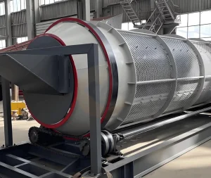 Sand and Gravel Screening Machine for Construction Sites Shaftless Drum Screen Coal Slag Separation Screening Machine