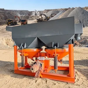 Sawtooth Wave Single Power 5 2 Jig Barite Beneficiation Sand Gold Sand Tin Fluorite Roughing and Enrichment Equipment