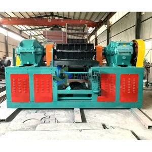 Scrap Tire Recycling Machine Rubber Tire Crushing Equipment for Making Rubber Powder