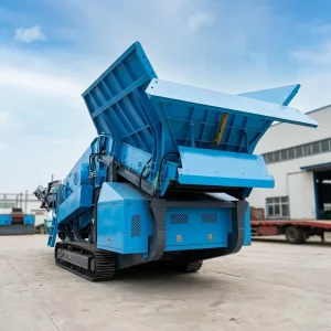 Screening Machine 1548 Crawler Mobile Screening Plant Movable Flexible Aggregate Crusher Integrated Crushing Machine