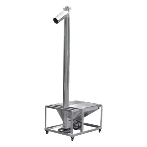 Screw Loader Feeder with Hopper Stainless Steel Inclined Auger Feeding Machine for Powder Granule