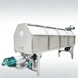 Screw Press Animal Dung Solid Liquid Separator High Productivity Dewatering Machine Farm Waste System Equipment