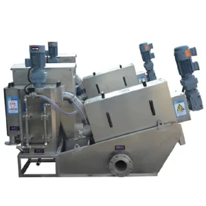 Screw Press Dehydrator for Anoxic Tank and Waste Water Treatment Industrial Slurry Dewatering Equipment
