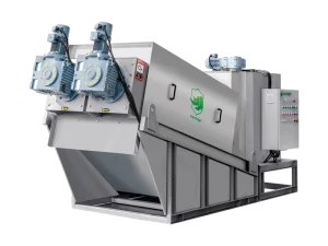 Screw Press Sludge Dewatering Machine Continuous Operation Industrial Wastewater Solid Liquid Separation Equipment