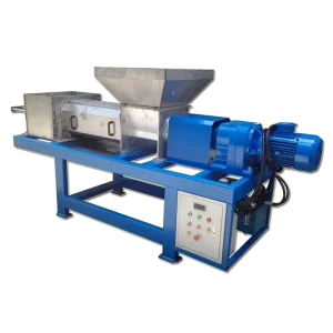 Screw Press Type Dewatering Separator with Heavy Duty Construction Stainless Steel for Wet Solid Waste Engine & Motor Driven