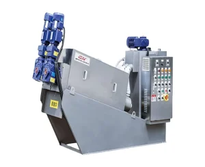 Screw Press for Wastewater Plant Sludge Dewatering Equipment