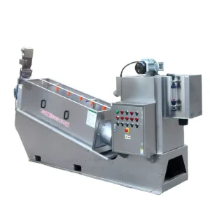 Screw Sludge Dewatering Machine Sludge Dewatering Equipment for Industrial Wastewater
