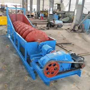 Screw Spiral Gear Stone Sand Washing Machine with AC Motor 10-300t/h Capacity Silica Stone Washing
