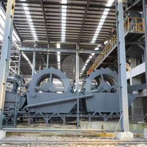 Screw Washer Small Quartz Bucket Wheel Coal Washing Machine