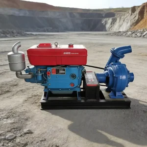Sea Sand Mining Dewatering Slurry Pumps High Pressure Horizontal Centrifugal Design for Gravel Gold Dredging