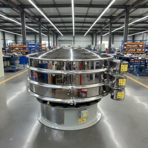 Seasoning Powder BBQ Spice Curry Powder Anti Blocking Vibrating Screen with Motor Stainless Steel 0.5-5 Tons Capacity