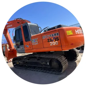 Second Hand Hitachi Zx200-6 Japan 20 Ton Crawler Excavator Low Hours Diesel Hydraulic Excellent Condition Ready to Ship