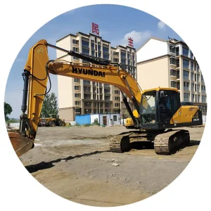 Second Hand Hyundai R215V5 21.5 Ton Korea Crawler Excavator Low Hours Diesel Hydraulic Excellent Condition Ready to Ship Fob