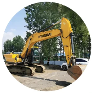 Second Hand Hyundai R215V5 R220Lc R215Lc R200Lc 21 Ton Excavator Korea Origin Low Hours Hydraulic Excellent Condition in Stock