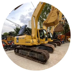 Second Hand Komatsu Pc200 7 20 Ton Japan Excavator Low Working Hours Crawler Diesel Hydraulic Backhoe Ready to Ship