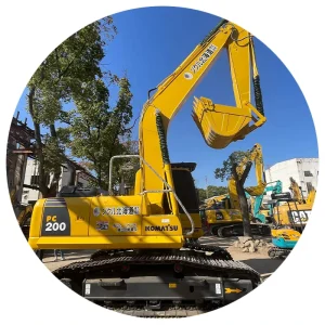 Second Hand Komatsu Pc200 8 Pc200 7 20 Ton Excavator Japan Original Low Hours Crawler Diesel Hydraulic Excellent Condition
