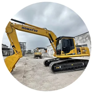 Second Hand Komatsu Pc220-8 200 22 Ton Excavator Japan Original Low Hours Crawler Diesel Hydraulic Excellent Condition in Stock