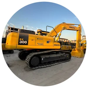 Second Hand Komatsu Pc300-7 350 30 Ton Large Excavator Japan Original Low Hours Crawler Diesel Hydraulic Excellent Condition