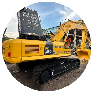 Second Hand Komatsu Pc350 Pc300 35 Ton Large Excavator Japan Original Low Hours Crawler Diesel Hydraulic Excellent Condition