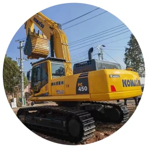 Second Hand Komatsu Pc450 Pc400 45 Ton Heavy Excavator Japan Original Low Hours Crawler Diesel Hydraulic Excellent Condition