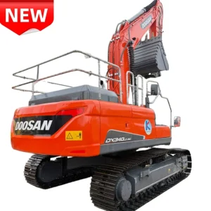 Second hand DOOSAN DX340 Korean Original 34-ton Large Excavator 80% Brand New Condition in Stock Ready to Ship