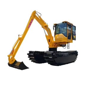 Second hand Water Excavator 12ton Crawler Type River Dredge Amphibious Crawler Excavator