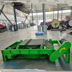 Self Cleaning Electromagnetic Separator for Tramp Iron Separation in Coal Cement Plants Custom Configuration