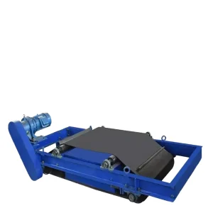 Self-Discharging Suspended Magnetic Iron Remover RCYD Permanent Conveyor Belt Magnet Separator