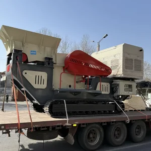 Self-propelled Crawler Jaw Crusher for High-altitude Mining Diesel Electric Dual Drive Portable Crushing Plant Stone Crusher