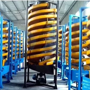 Separating Minerals Spiral Chute Separator Gravity Separation Equipment High Efficiency Ore Recovery