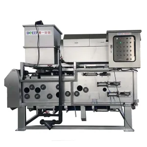 Sewage Sludge Purifying Water Treatment Filter Press Machine Plant Industrial Dehydrator Equipment