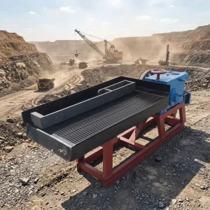 Shaking Table PLC Motor Gold Silver Tin Chrome Mineral Processing Mining Equipment Gravity Separator