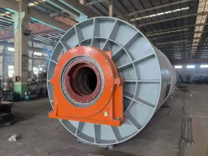 Single Continuous Ball Mill Large Horizontal Grinding Mill for Mineral Processing Customizable Capacity