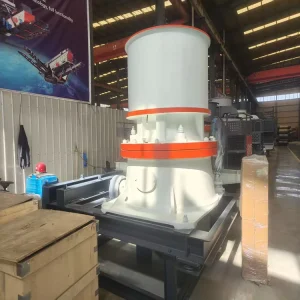 Single Cylinder Cone Crusher CH660 AC Motor PLC Controlled Gear Driven 115 340t h Capacity Mining Equipment