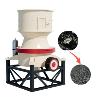 Single Cylinder Cone Crusher Rock Crusher Fine Crushing Solution AC Motor Mining Application