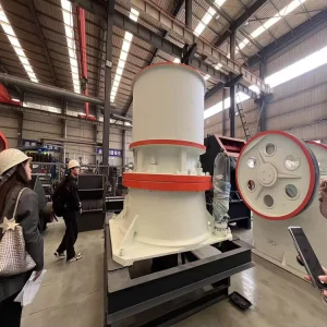 Single Cylinder Cone Crusher with PLC Control and AC Motor High Capacity Ore Construction Equipment Easy Operation