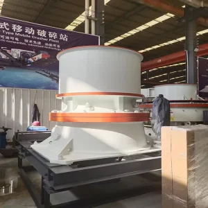 Single Cylinder Cone Crusher with PLC and Gear AC Motor High Capacity 65 165t/h for Mining Construction Waste