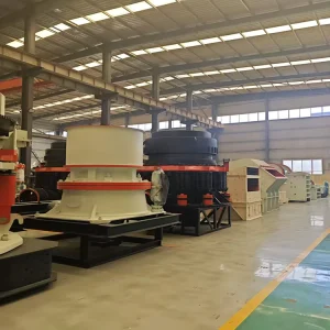 Single Cylinder Hydraulic Adjustment Cone Crusher with Gear and PLC for Mining Construction