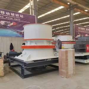 Single Cylinder Hydraulic Cone Crusher SC750 PLC-controlled Gear-driven Stone Ore Mining Equipment with 110-395t/h Capacity