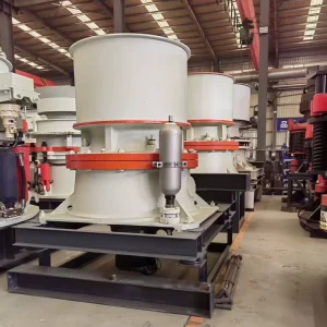 Single Cylinder Hydraulic Cone Crusher for Metallurgy and Construction with High Efficiency Crushing of Hard Ores and Rocks